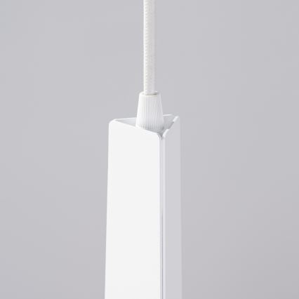 Lámpara colgante PRYSM 1xG9/8W/230V blanco