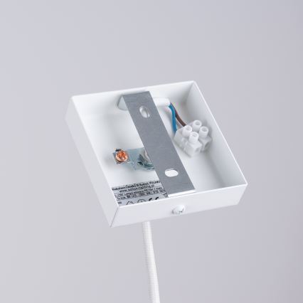 Lámpara colgante PRYSM 1xG9/8W/230V blanco