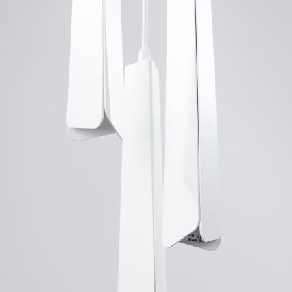 Lámpara colgante PRYSM 3xG9/8W/230V blanco