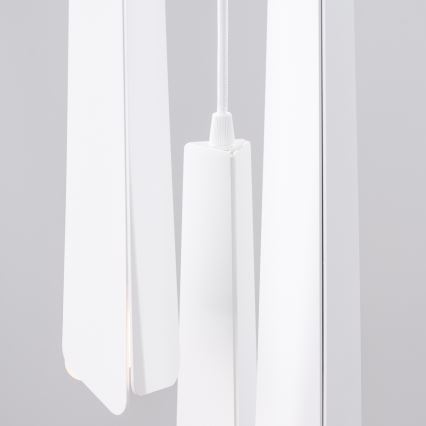 Lámpara colgante PRYSM 3xG9/8W/230V blanco