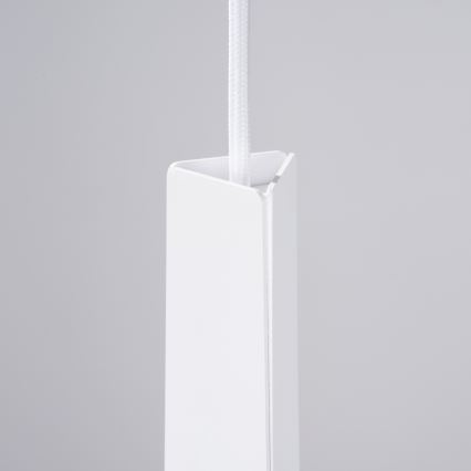 Lámpara colgante PRYSM 3xG9/8W/230V blanco