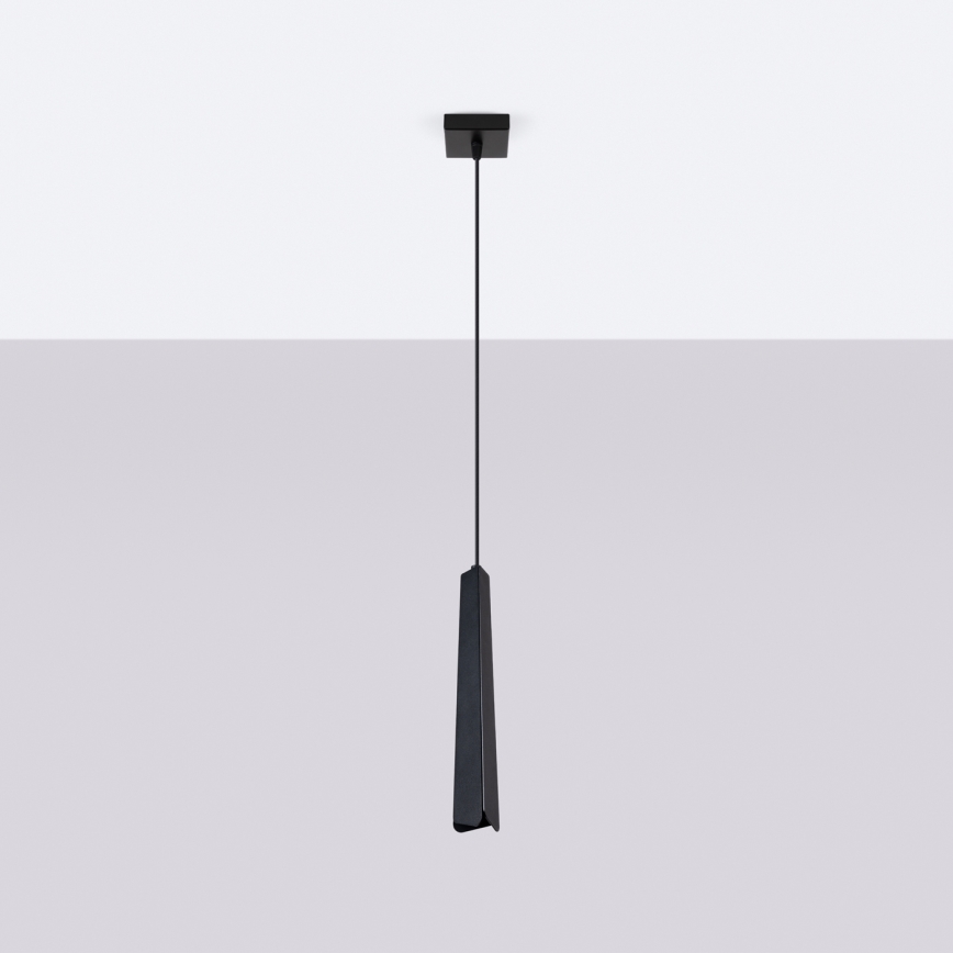 Lámpara colgante PRYSM 1xG9/8W/230V negro