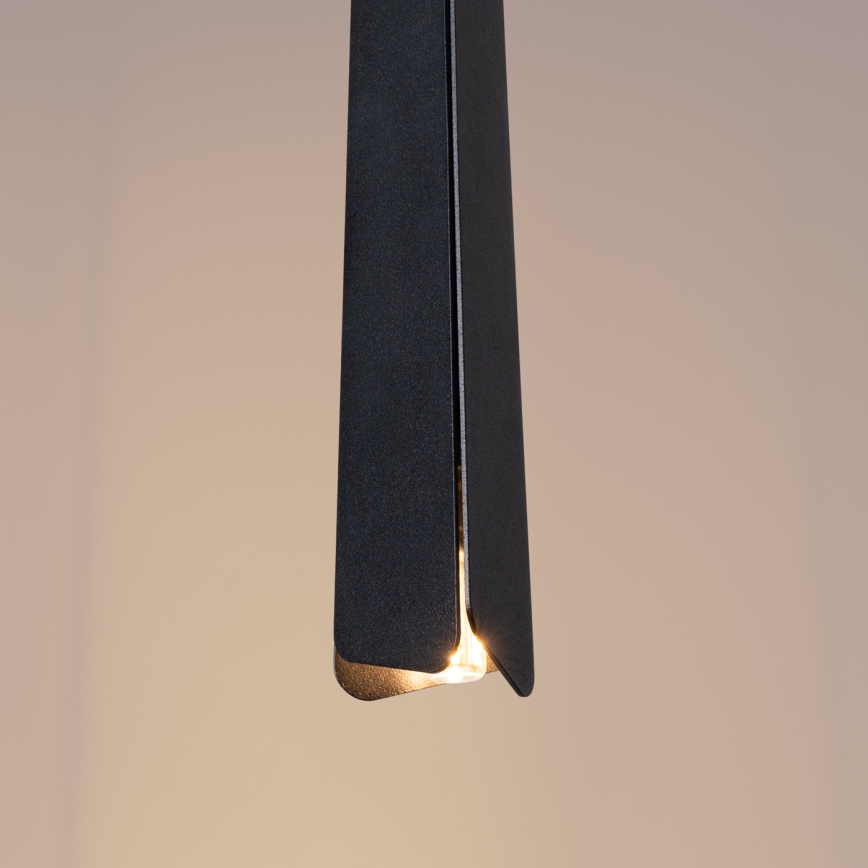 Lámpara colgante PRYSM 1xG9/8W/230V negro