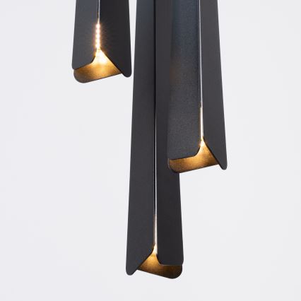 Lámpara colgante PRYSM 3xG9/8W/230V negro