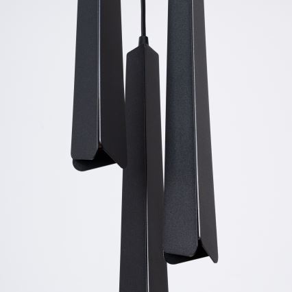 Lámpara colgante PRYSM 3xG9/8W/230V negro