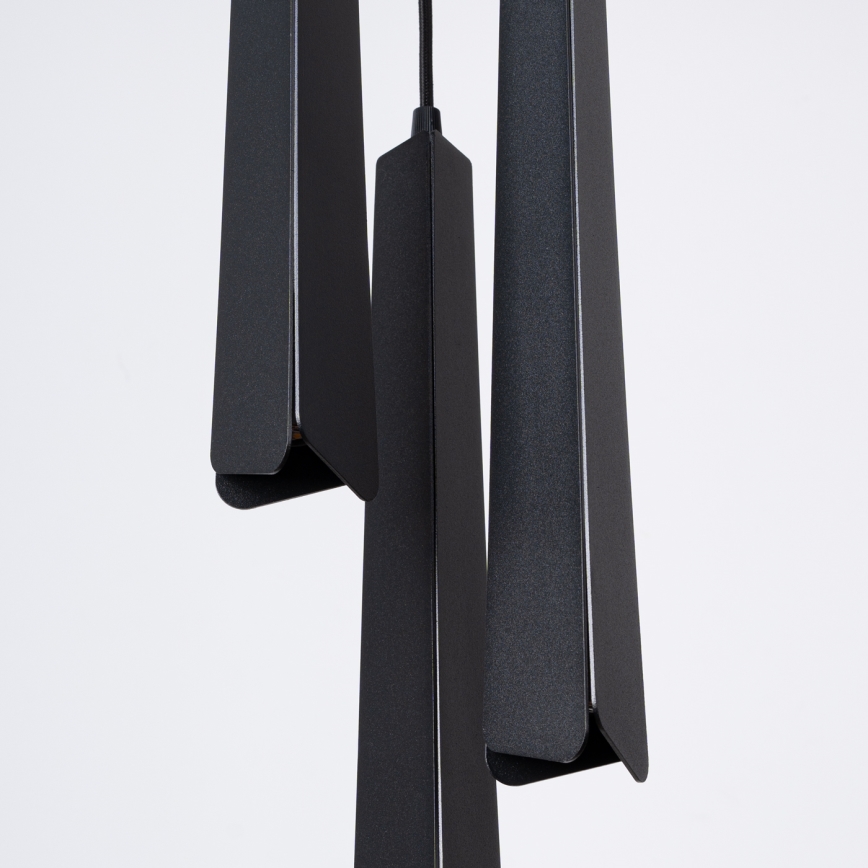 Lámpara colgante PRYSM 3xG9/8W/230V negro
