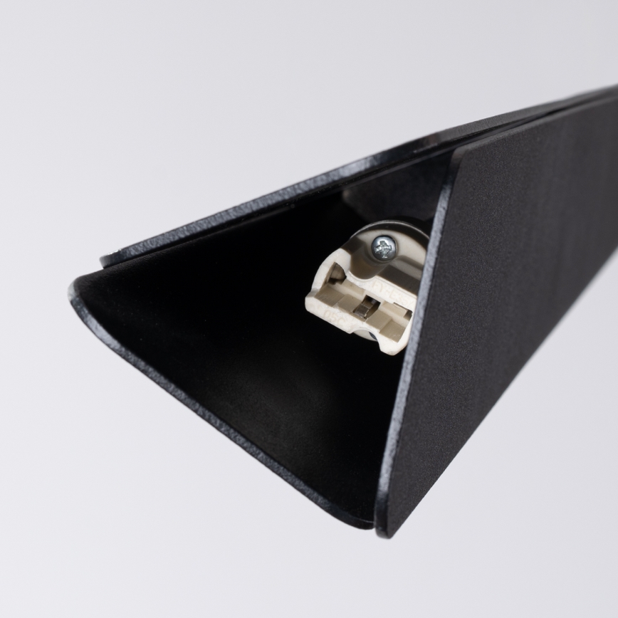 Lámpara colgante PRYSM 3xG9/8W/230V negro