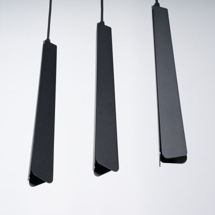 Lámpara colgante PRYSM 3xG9/8W/230V negro