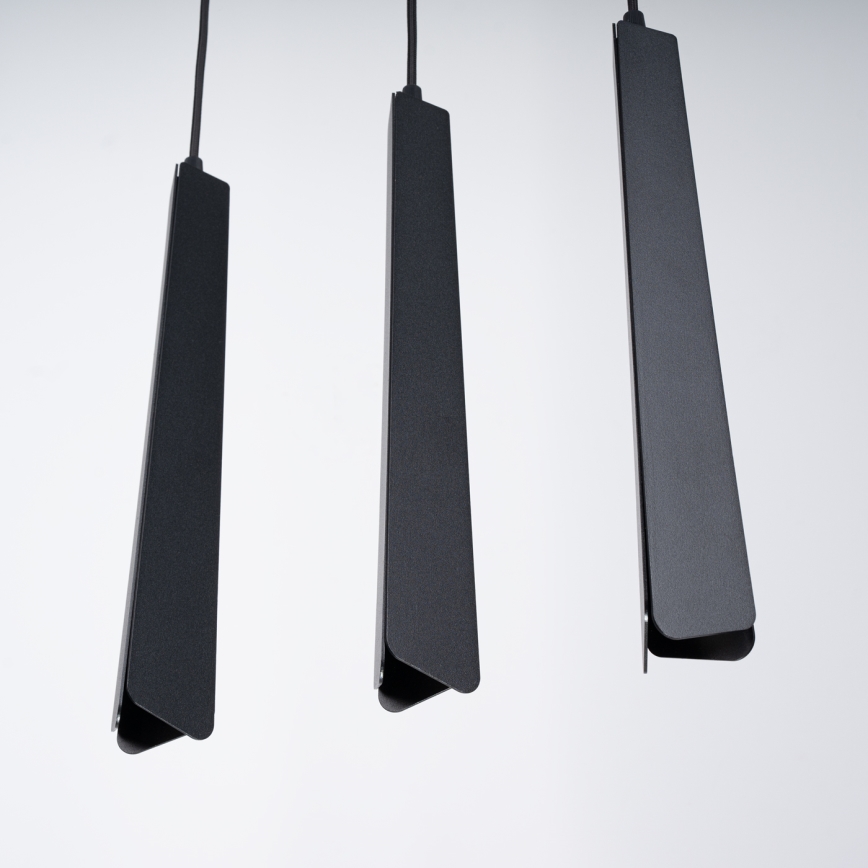 Lámpara colgante PRYSM 3xG9/8W/230V negro