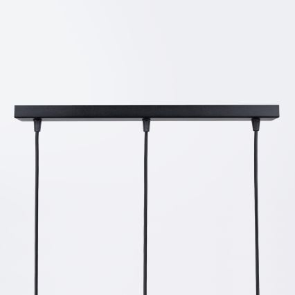 Lámpara colgante PRYSM 3xG9/8W/230V negro