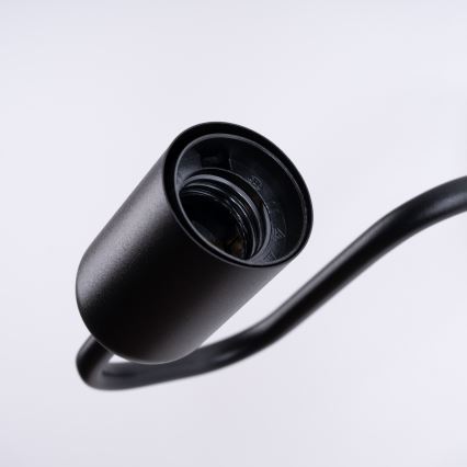 Aplique VECTOR 1xE27/15W/230V negro