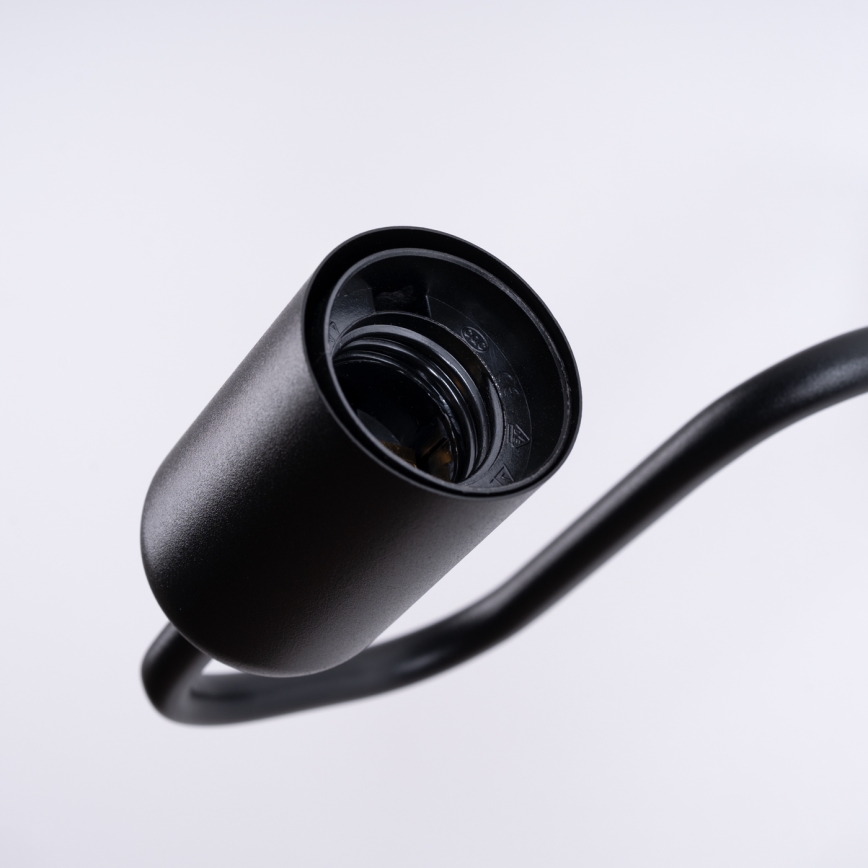 Aplique VECTOR 1xE27/15W/230V negro