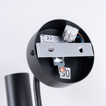 Aplique VECTOR 1xE27/15W/230V negro