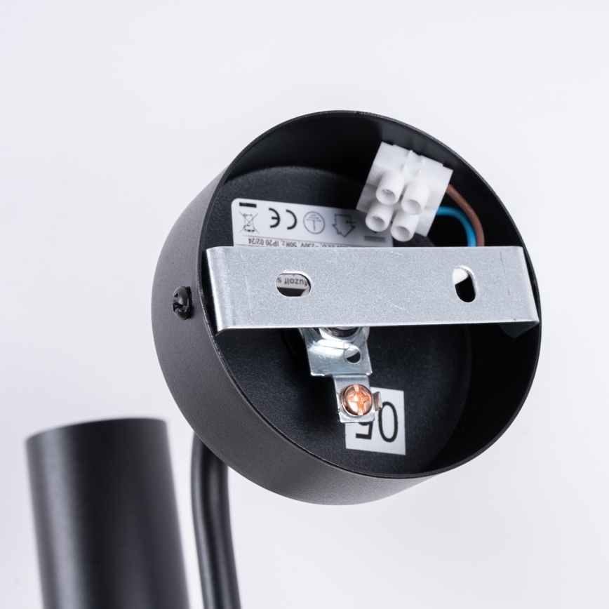 Aplique VECTOR 1xE27/15W/230V negro