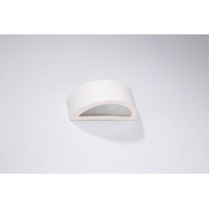 Aplique ATENA 1xE27/15W/230V 30 cm blanco