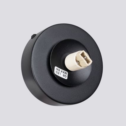 Aplique YOLI 1xG9/8W/230V negro
