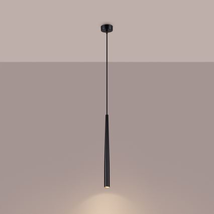 Lámpara colgante BLISS 1xG9/8W/230V negro
