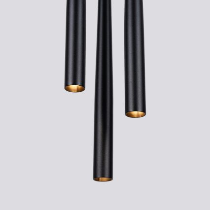 Lámpara colgante BLISS 3xG9/8W/230V negro