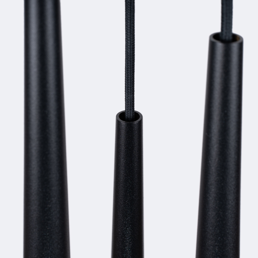 Lámpara colgante BLISS 3xG9/8W/230V negro