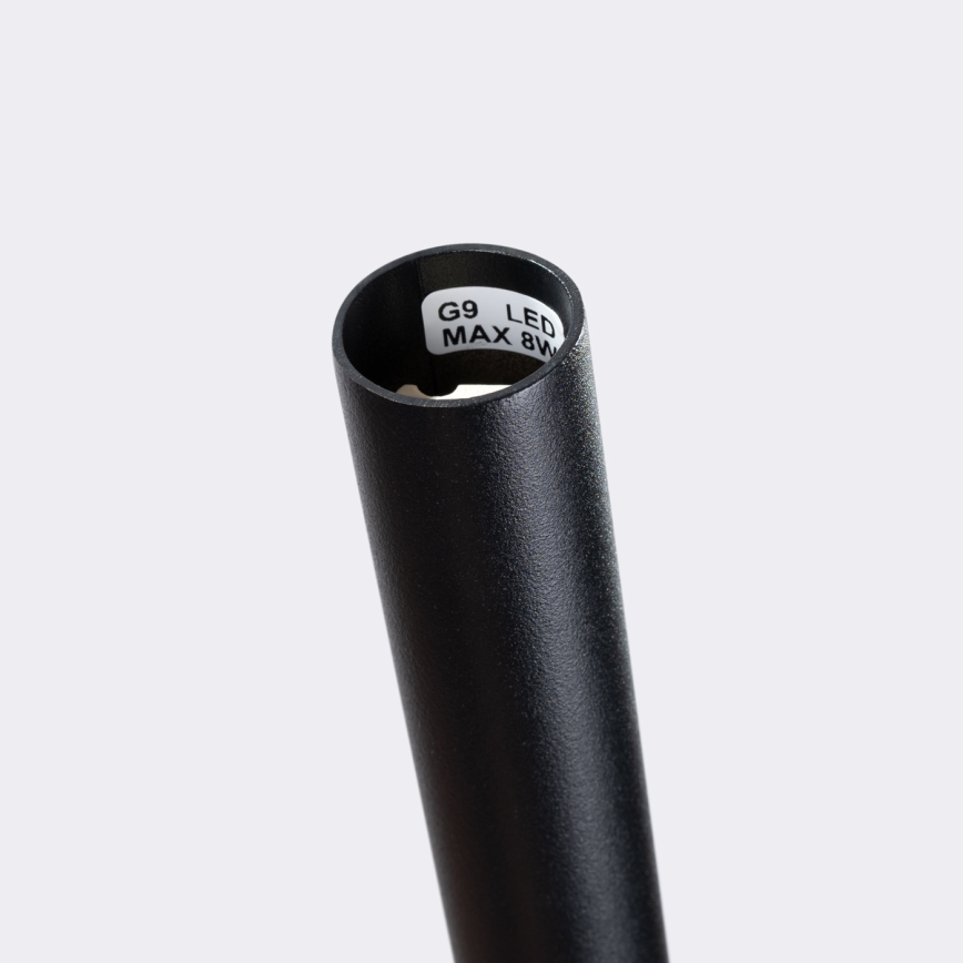 Lámpara colgante BLISS 3xG9/8W/230V negro