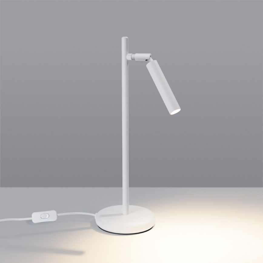 Lámpara de mesa PASTELO 1xG9/8W/230V blanco