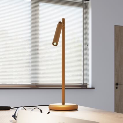 Lámpara de mesa PASTELO 1xG9/8W/230V dorado