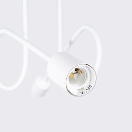 Lámpara de techo LOOP 2xE27/15W/230V blanco