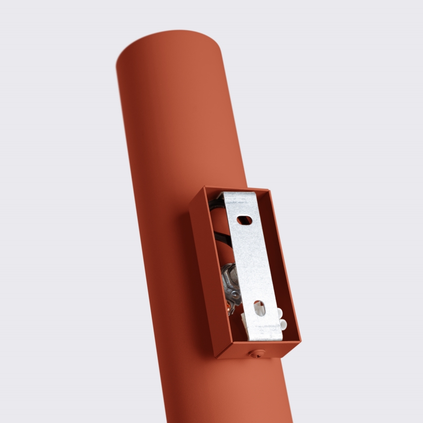 Aplique LAGOS 2xGU10/10W/230V rojo