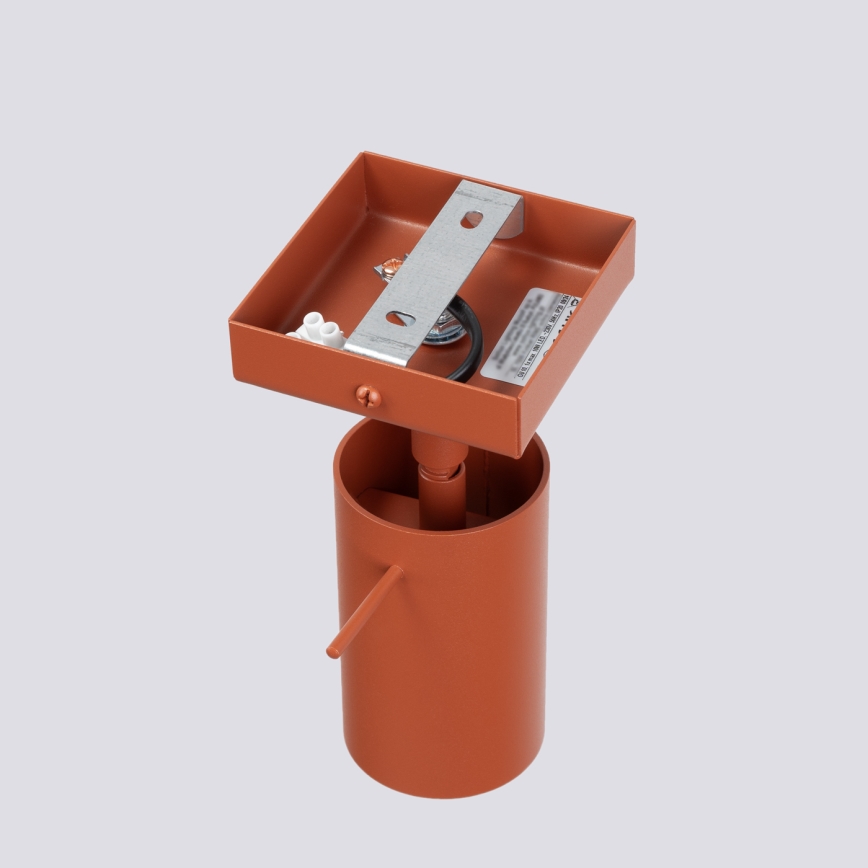 Foco de pared RING 1xGU10/10W/230V rojo