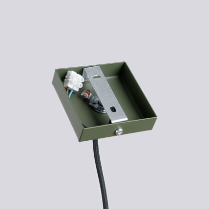 Lámpara colgante PASTELO 1xG9/8W/230V verde