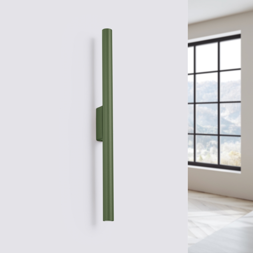 Aplique PASTELO 2xG9/8W/230V verde