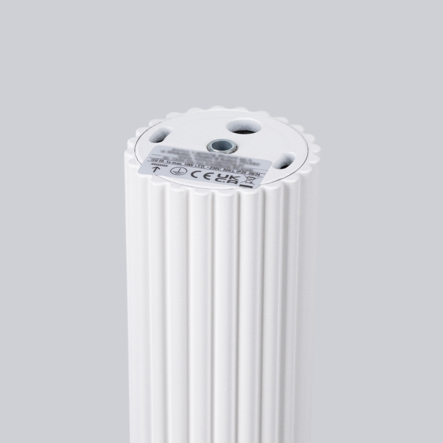 Foco KARBON 1xGU10/10W/230V 30 cm blanco