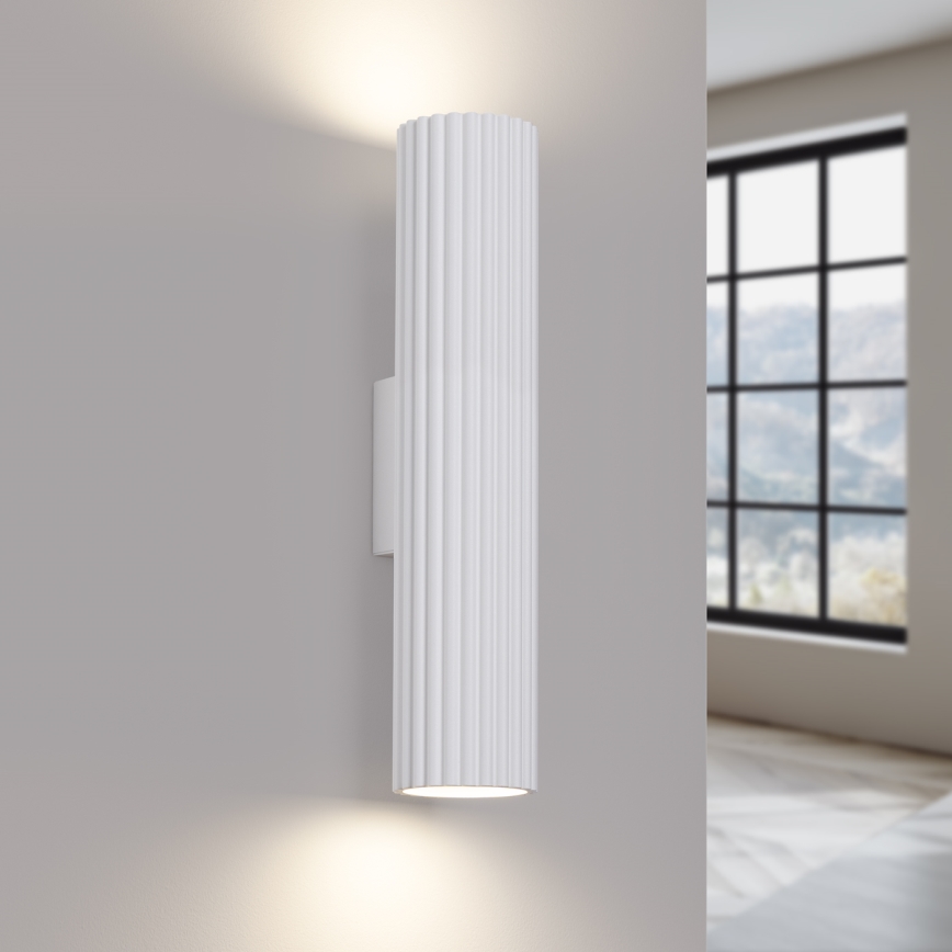 Aplique KARBON 2xGU10/10W/230V blanco