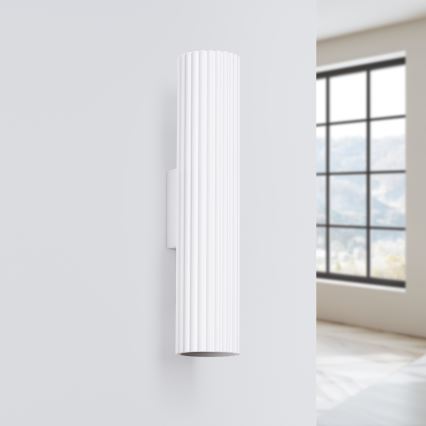 Aplique KARBON 2xGU10/10W/230V blanco
