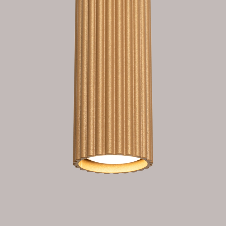 Lámpara colgante KARBON 3xGU10/10W/230V dorado