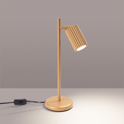 Lámpara de mesa KARBON 1xGU10/10W/230V dorado