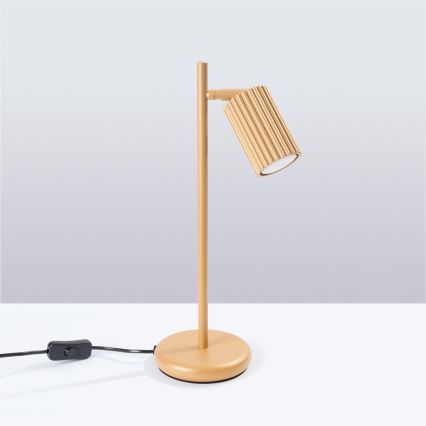 Lámpara de mesa KARBON 1xGU10/10W/230V dorado