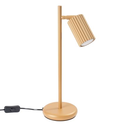 Lámpara de mesa KARBON 1xGU10/10W/230V dorado