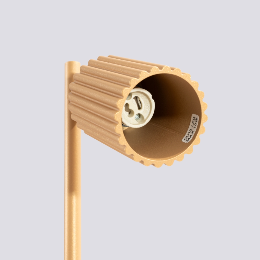 Lámpara de mesa KARBON 1xGU10/10W/230V dorado