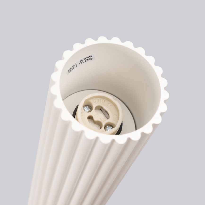 Foco KARBON 1xGU10/10W/230V 40 cm color crema