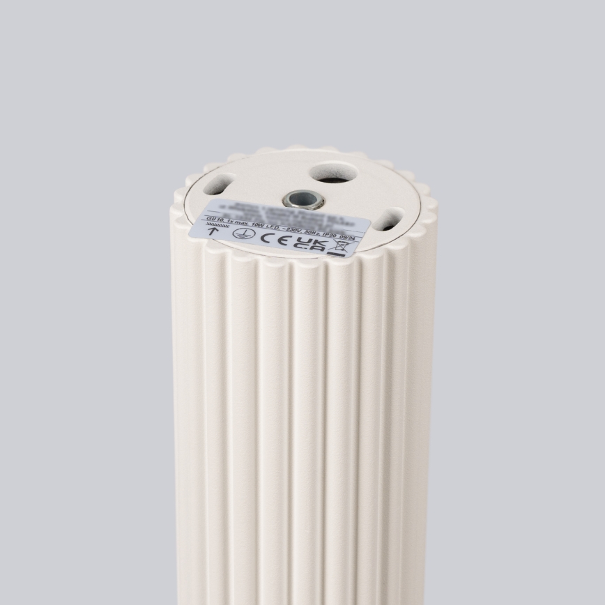 Foco KARBON 1xGU10/10W/230V 40 cm color crema