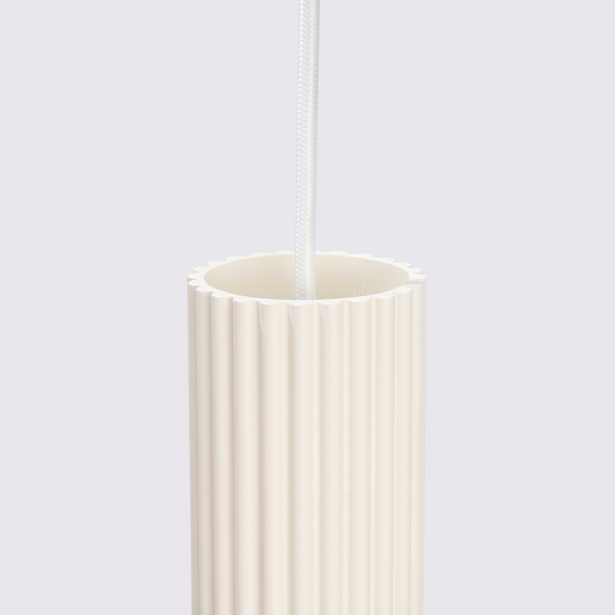 Lámpara colgante KARBON 2xGU10/10W/230V color crema
