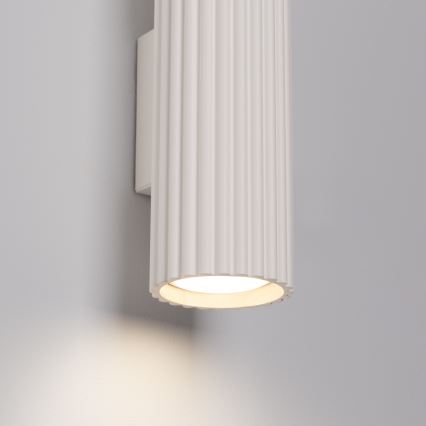 Aplique KARBON 2xGU10/10W/230V color crema