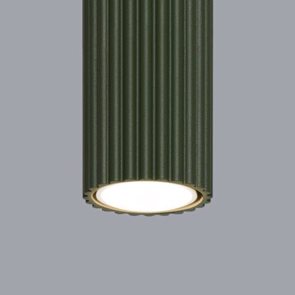 Foco KARBON 1xGU10/10W/230V 60 cm Verde
