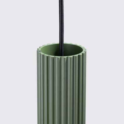 Lámpara colgante KARBON 1xGU10/10W/230V Verde