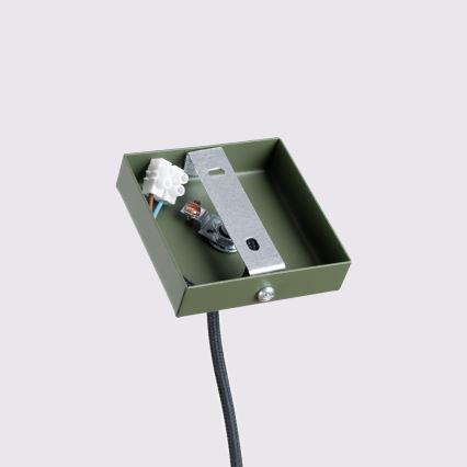 Lámpara colgante KARBON 1xGU10/10W/230V Verde