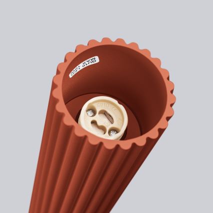 Foco KARBON 1xGU10/10W/230V 10 cm rojo
