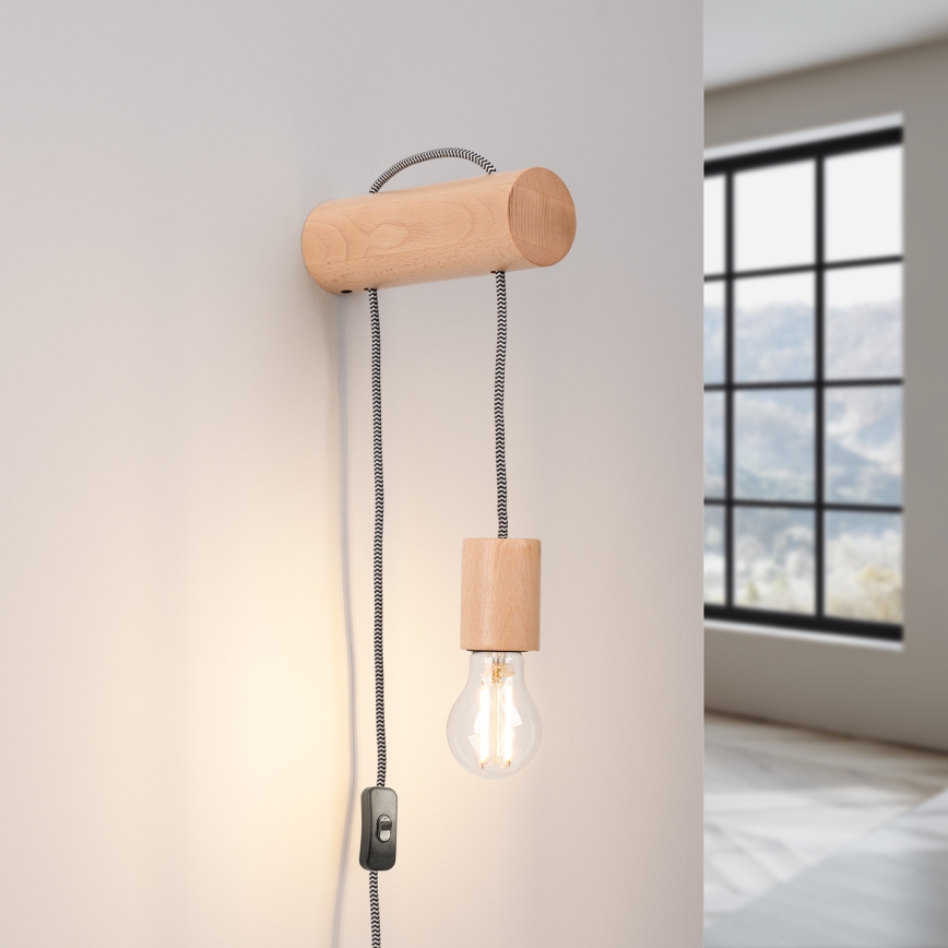 Aplique NIMBI 1xE27/15W/230V haya