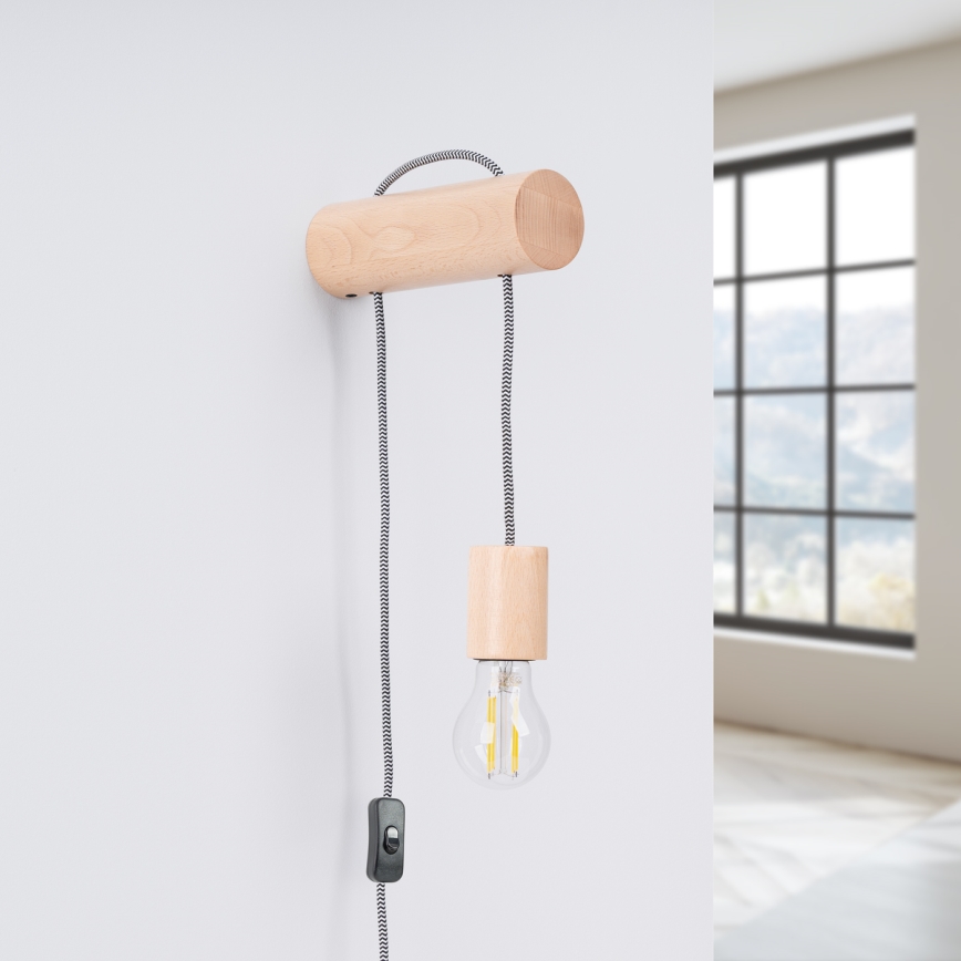 Aplique NIMBI 1xE27/15W/230V haya