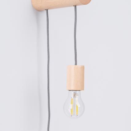 Aplique NIMBI 1xE27/15W/230V haya